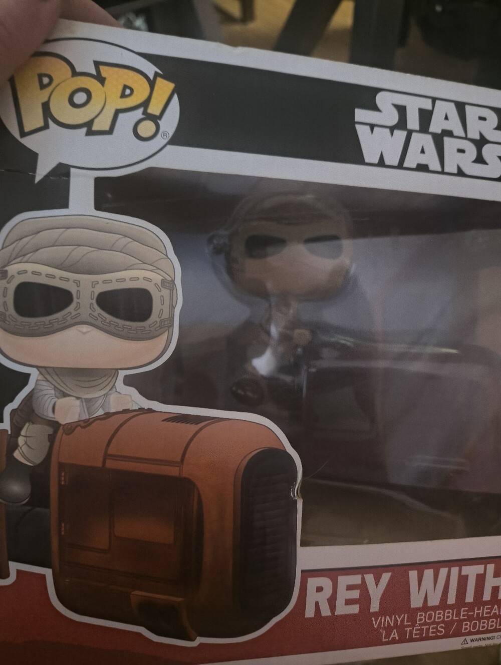 Funko Pop 2017 Star Wars Rey Speeder New Old Stock